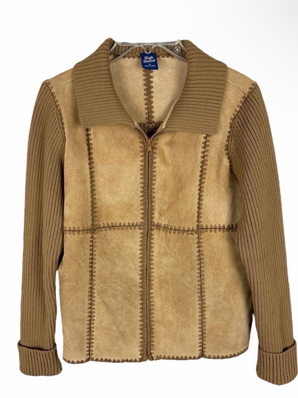 Vintage Suede Y2k Boho Cottage Penny Lane 70s Renaissance Jacket Tan Brown M